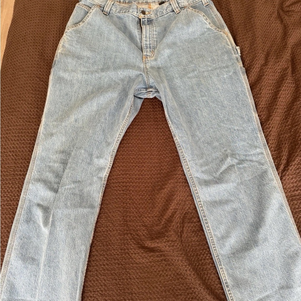 Carhartt Light Wash Bootcut Jeans